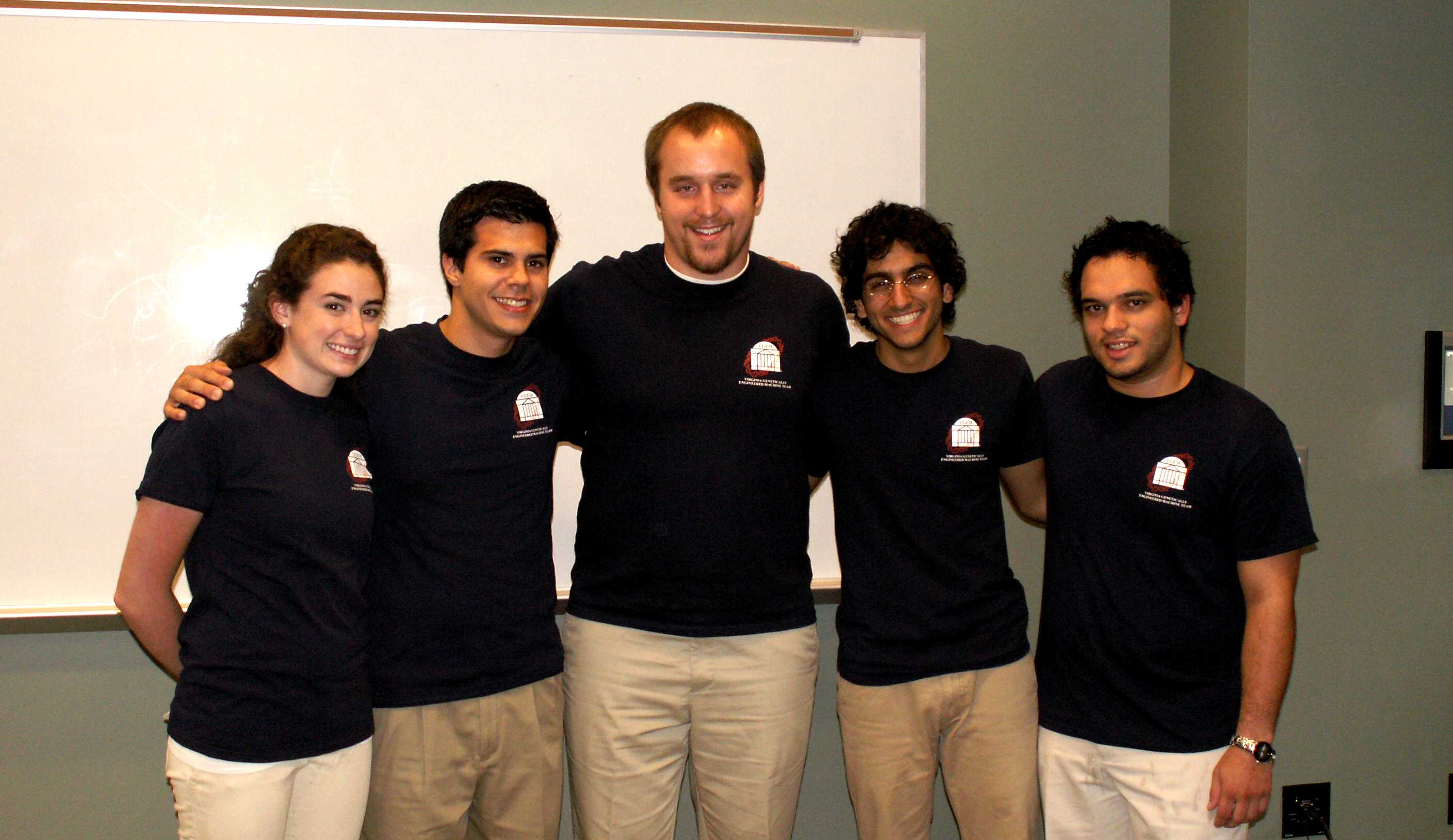 The 2007 VGEM Team: Amy, George, Kevin, Ranjan, and Emre